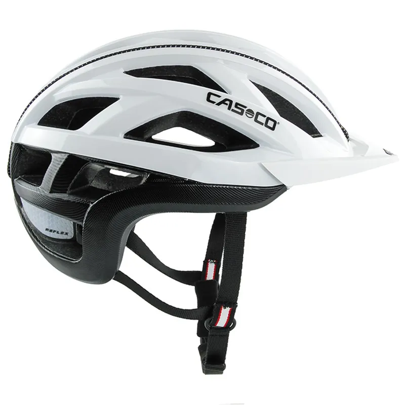 Zertifiziert Casco Cuda 2 weiss schwarz-- Gr.: L