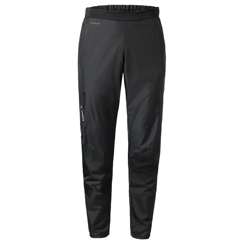 Zertifiziert Vaude Kuro Rain black Damen Rad Regenhose-- Gr.: 38