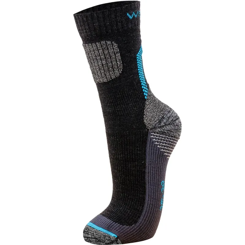 Sofort Bestellen Wapiti Trekkingsocke SK06 Merino Kinder schwarz-ozean-- Gr.: 31