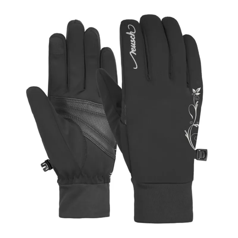 Reusch Saskia Touch-Tec™ black/silver-- Gr.: 7 Knallerangebot
