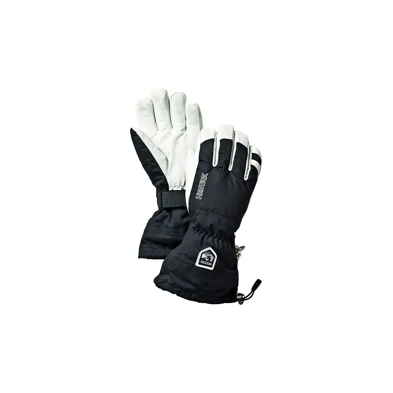 Hestra Army Leather Heli Ski black Kracherpreis