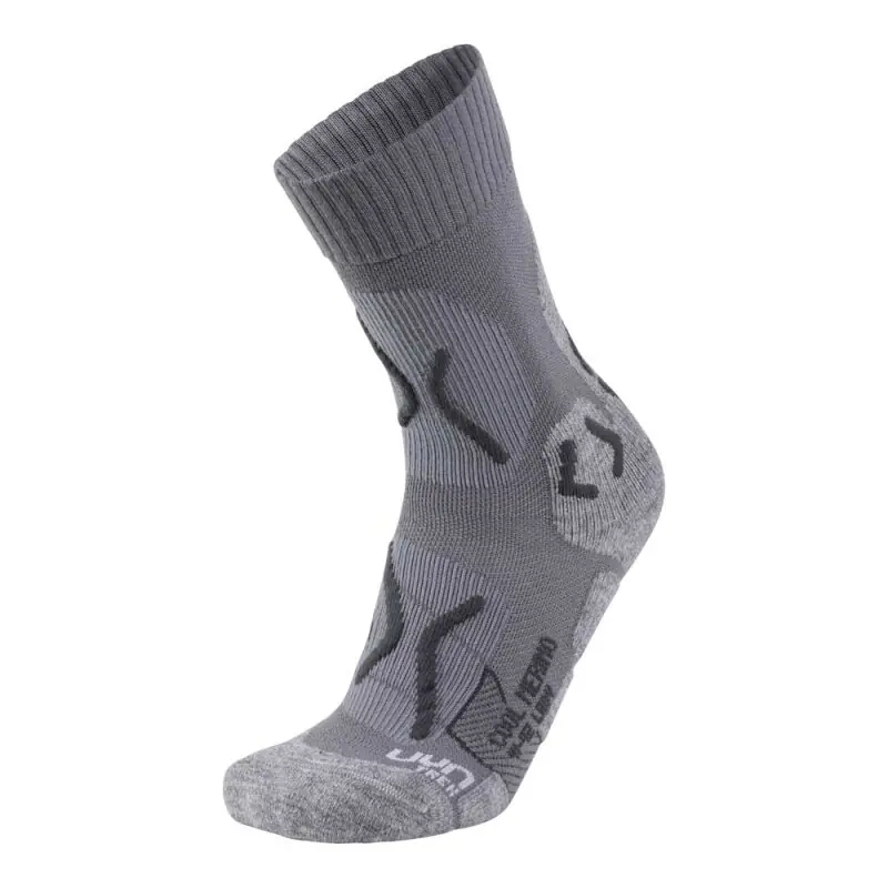 UYN Lady Trekking Cool Merino Socks light grey melange/pearl grey Billig