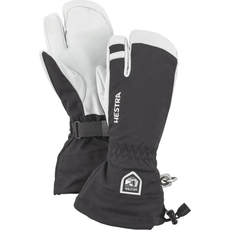 Hestra Army Leather Heli Ski - 3 Finger black Angebot