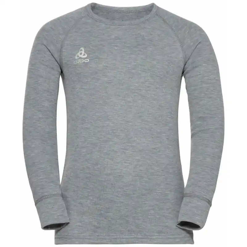 Begrenztes Angebot OdloTop Crew neck Active warm Kids grey melange