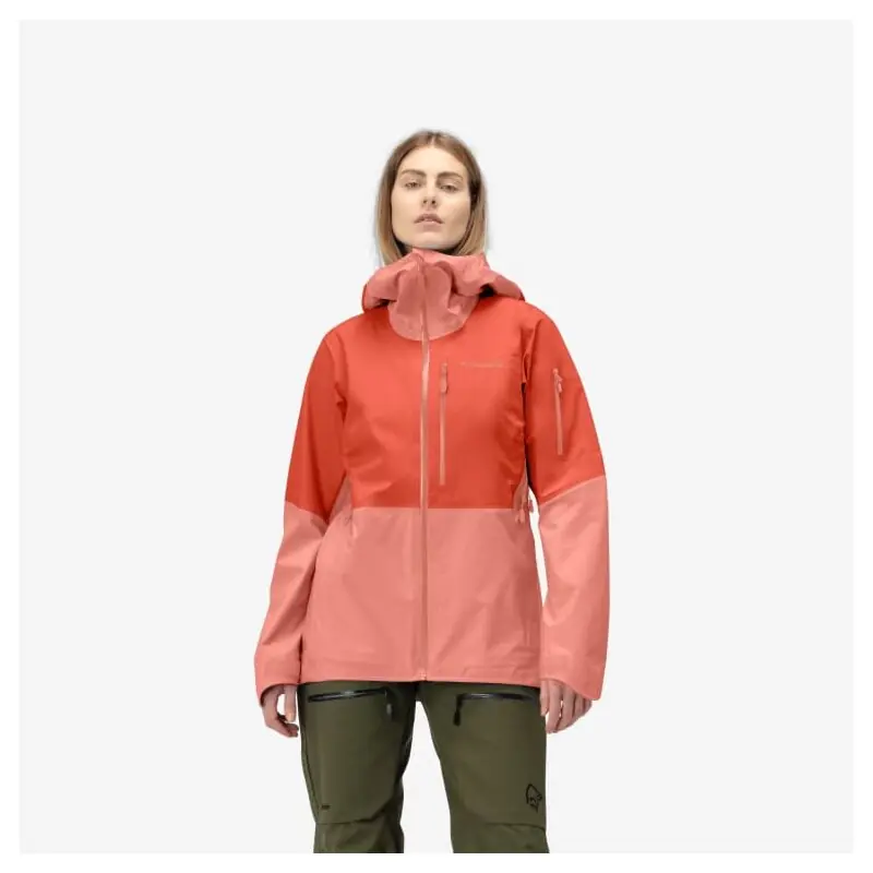 Bestseller Norrona Lofoten Gore-Tex Jacket (W) orange alert/peach amber