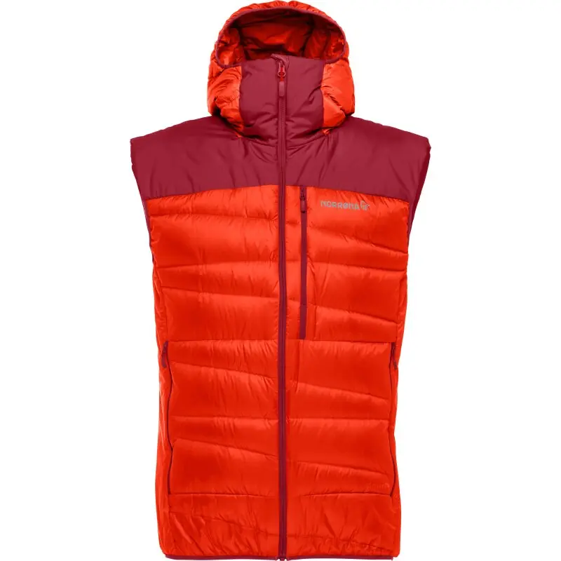 Norrona Falketind Down750 Vest M arednalin/rhubarb Neue Kollektion