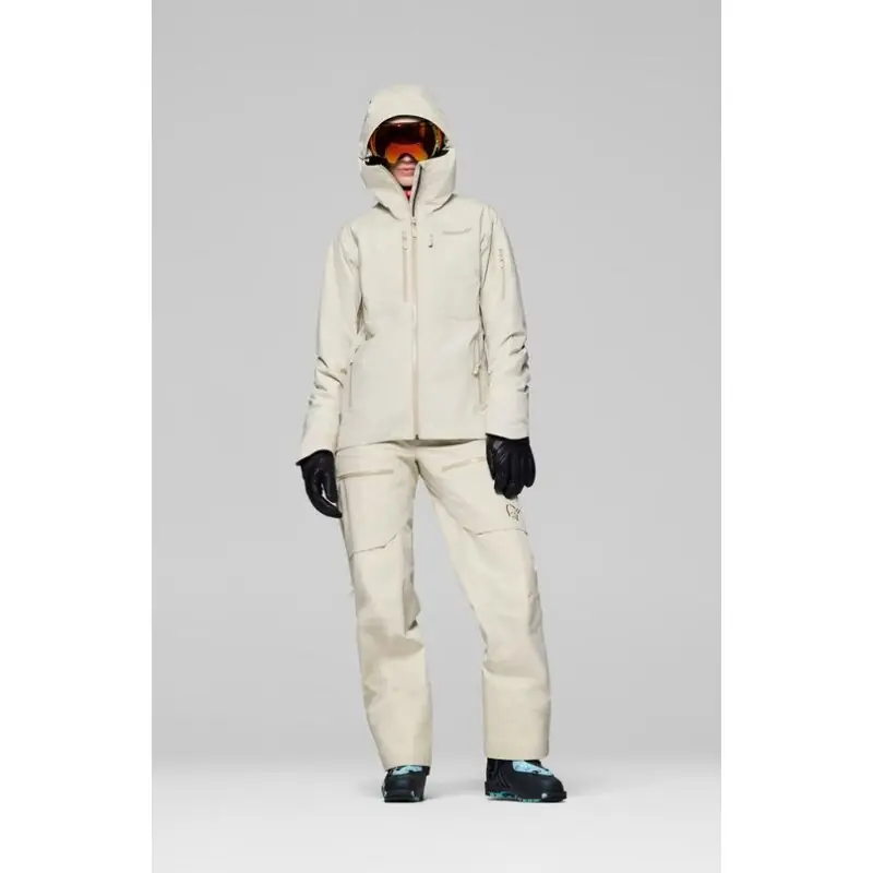 Neue Kollektion Norrona Lofoten Gore-Tex Insulated Jacket W oatmeal