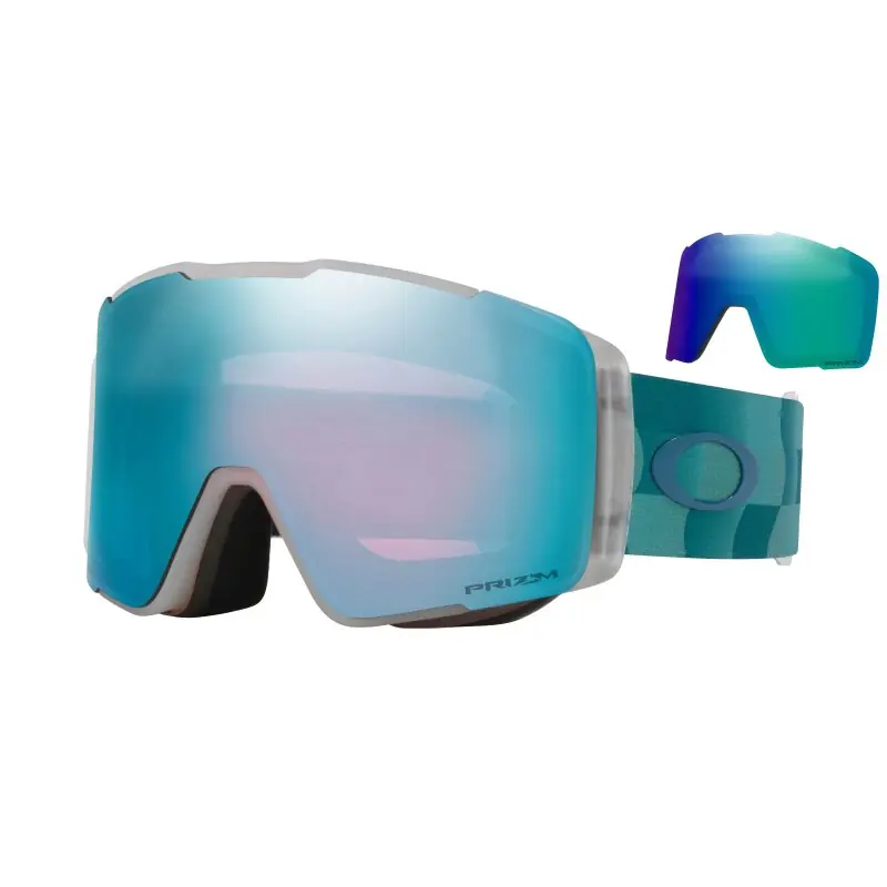 Oakley Line Miner Pro L Blau Current prizm snow sapphire iridium & prizm argon iridium Wochenendangebot
