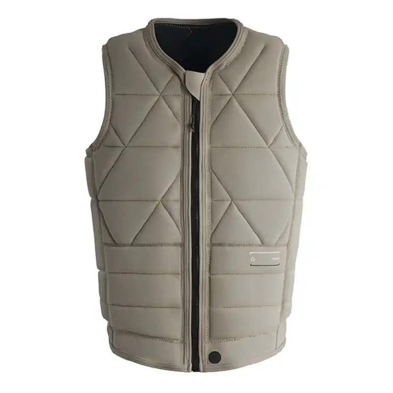 Follow Love Nor Money Mns Vest khaki Solange Der Vorrat Reicht