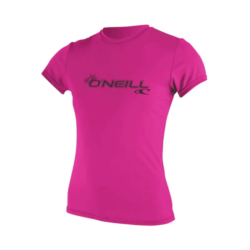 Sofort Bestellen O'Neill Wms Basic Skins S/S Sun Shirt fox pink