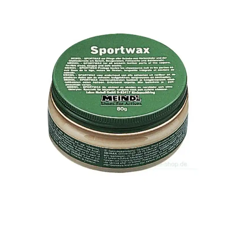 Billig Meindl Sportwax 80 g Schuhpflege Lederwachs neutral Dose