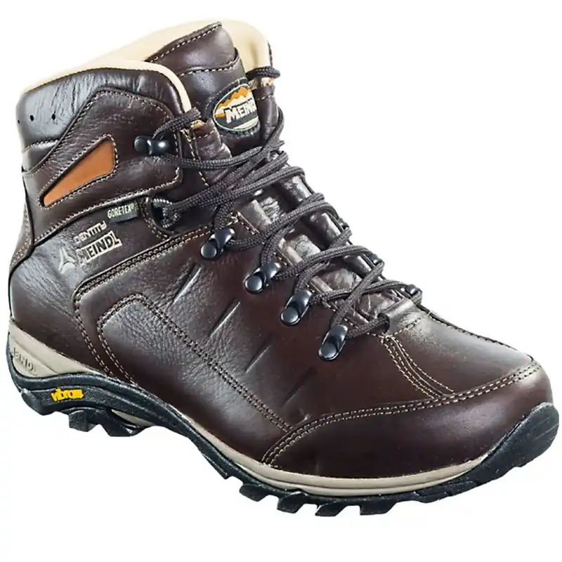 Abverkauf Meindl Tessin Identity Gore-Tex Herren Lederschuh mit Vibramsohle dunkelbraun