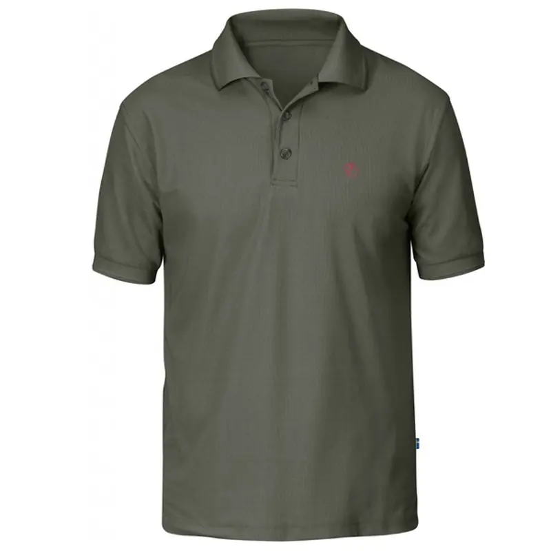 Schneller Versand Fjällräven Crowley Piqué Shirt Herren Poloshirt mountain grey