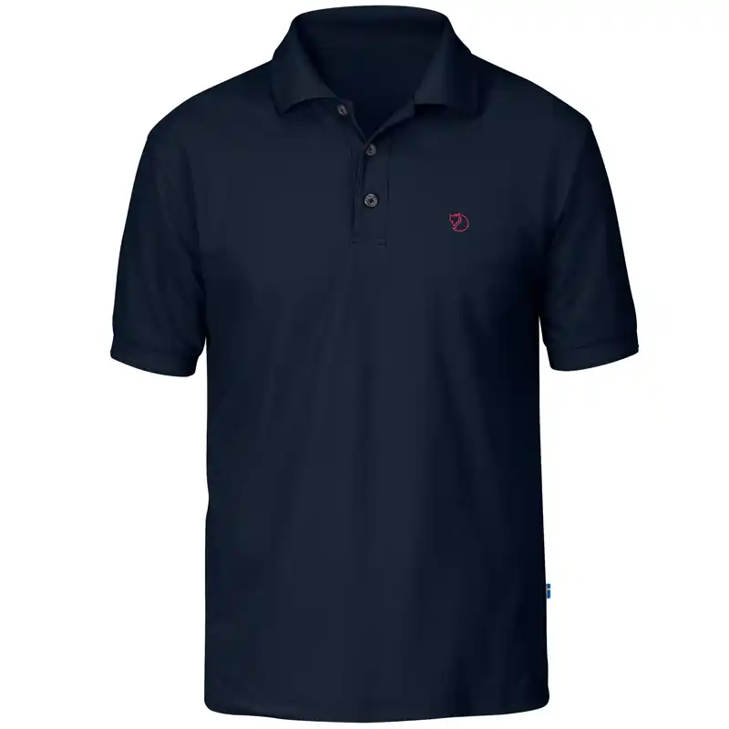 Solange Der Vorrat Reicht Fjällräven Crowley Pique Shirt Herren T-Shirt blueblack