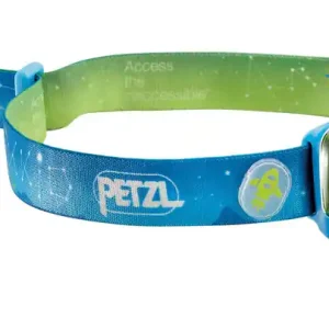 Petzl Tikkid Kinder Stirnlampe Helmlampe 20 Lumen blau Neu