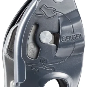 Highlight Petzl Grigri Sicherungsgerät mit Bremskraftunterstützung grau