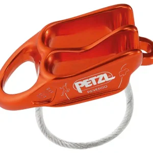 Letzte Chance Petzl Reverso Sicherungs und Abseilgerät rot