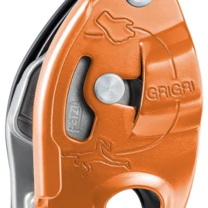Petzl Grigri Sicherungsgerät mit Bremskraftunterstützung rot Preiswert