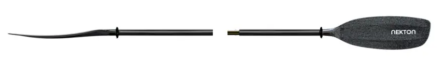 Neue Kollektion TNP Nekton Glass Carbon Tourenpaddel Kajak Doppelpaddel 2-tlg R30+75