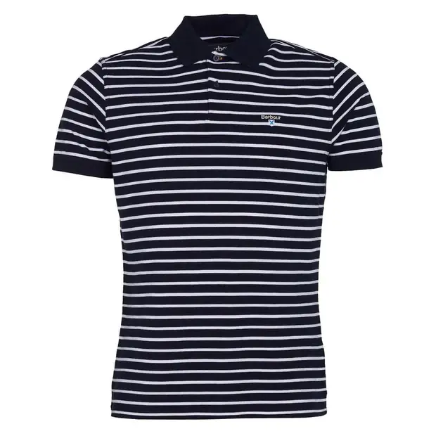 Barbour Styhead Stripe Polo Navy Neuheit