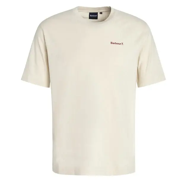 Heißes Angebot Barbour Swift T-Shirt Fog