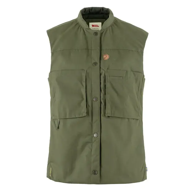 Wochenendangebot Fjällräven Womens Singi Padded Vest Laurel Green