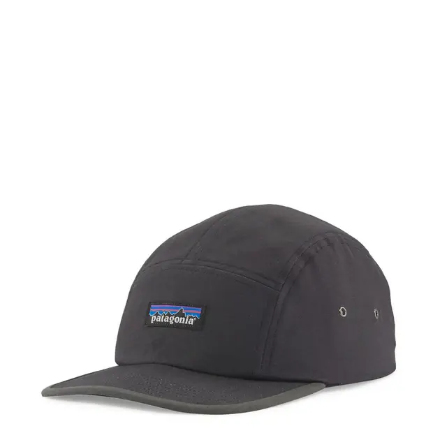 Patagonia P-6 Label Maclure Hat Ink Black Rabatt
