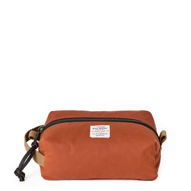 Filson Tin Cloth Travel Kit Rust Neu Im Sortiment