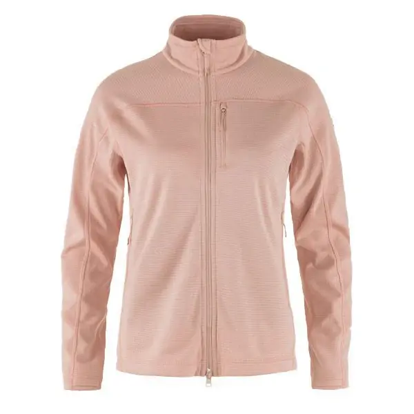 Neuheit Fjällräven Womens Abisko Lite Fleece Jacket Chalk Rose