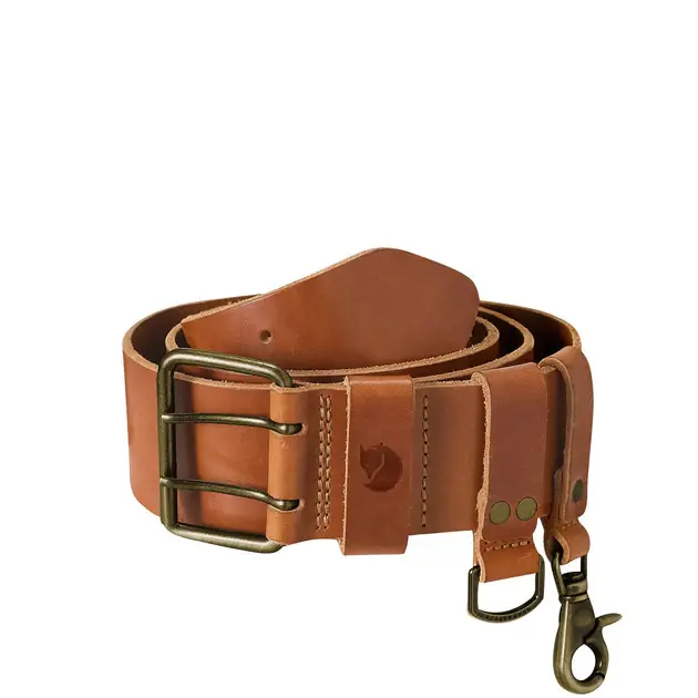 Begrenztes Angebot Fjällräven Hunting Fjällräven Equipment Belt Leather Cognac