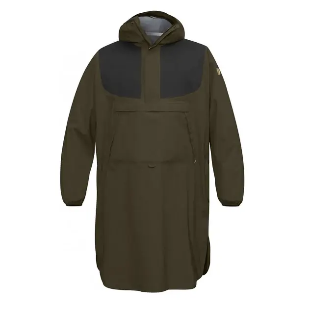 Fjällräven Hunting Fjällräven Lappland Eco Shell Poncho Dark Olive Online Kaufen