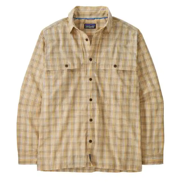 Patagonia Fishing Patagonia L/S Island Hopper Shirt Dipper / Beeswax Tan Preis Gesenkt