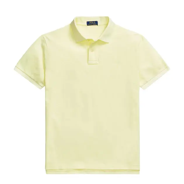 Solange Der Vorrat Reicht Polo Ralph Lauren Short Sleeve Polo Shirt Custom Slim LIME