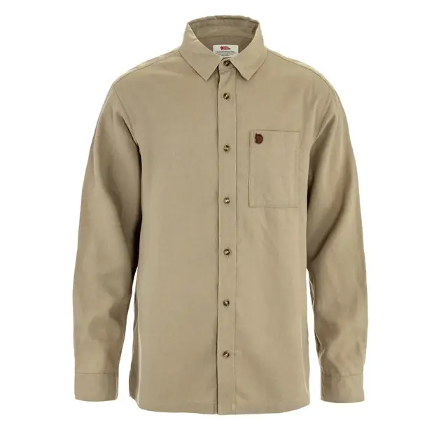 Fjällräven Ovik Relaxed Hemp Shirt LS Sand Stone Bestseller