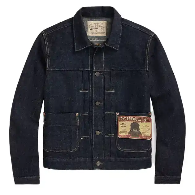 RRL by Ralph Lauren RRL By Ralph Lauren Dockman Unlined Trucker Jacket Rinse Super-Preis