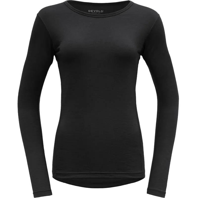 Devold Damen Langarm Shirt Merino 200 JAKTA black Letzte Chance
