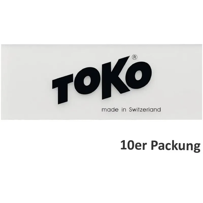 Toko Plexi Blade 3 mm Backshop (10er Packung) Preiswert