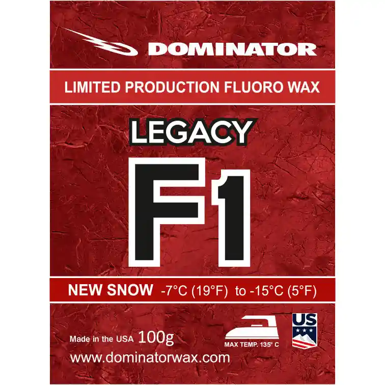 Dominator Wax Dominator Legacy F1 New Snow (100g) Ausverkauf