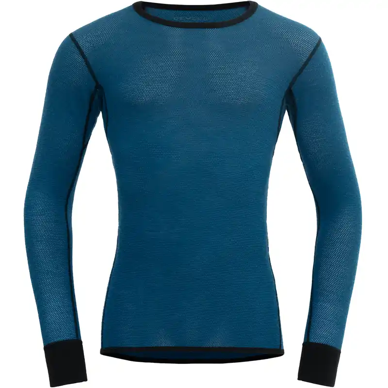 Finale Aktion Devold Herren Langarm Shirt Merino 190 WOOL MESH flood/caviar