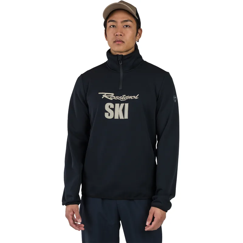 Sofort Bestellen Rossignol Skiwear Herren Fleece Skishirt SIGNATURE black