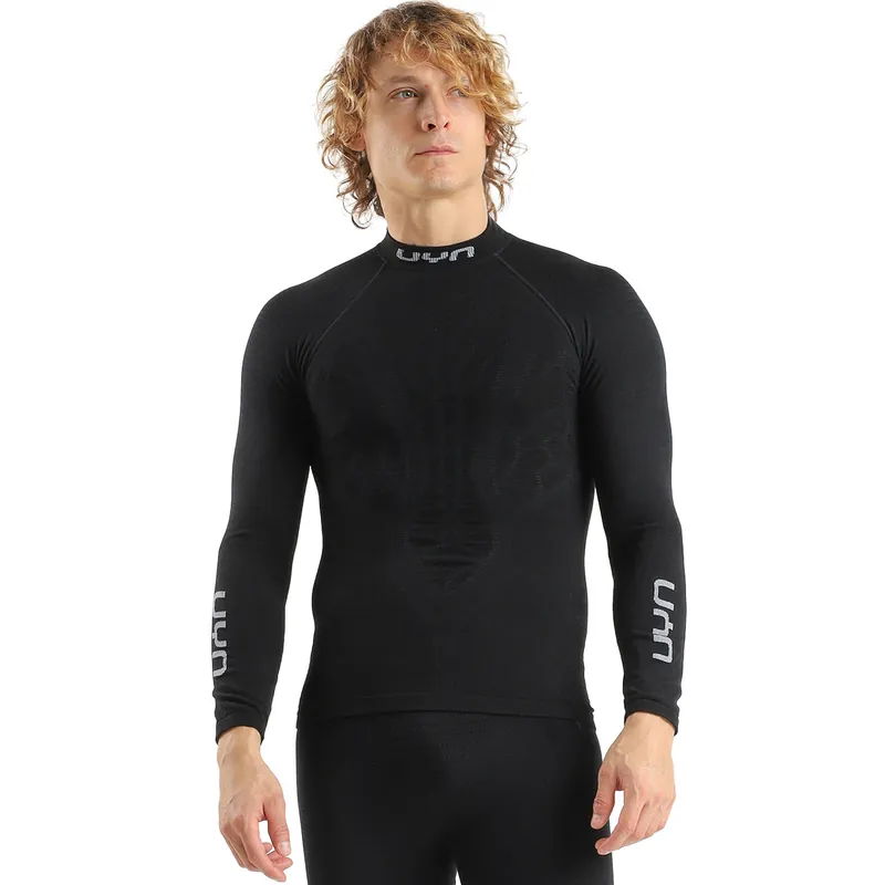 Highlight UYN Herren Stehkragen Shirt ELEVATYON BIOMORPH black