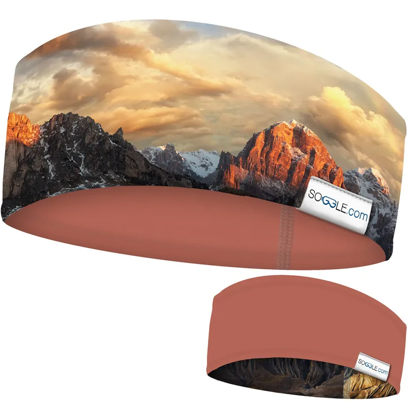 Schneller Versand Soggle Stirnband dolomiten/terra