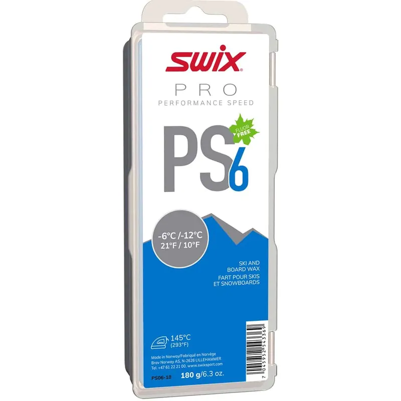 Swix PS6 Blue -6 °C/-12 °C (180 g) Letzte Chance