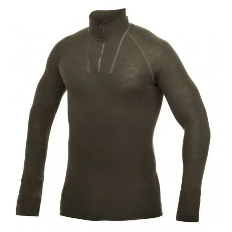 Angebot Rollkragenpullover Lite Woolpower mit Reißverschluss